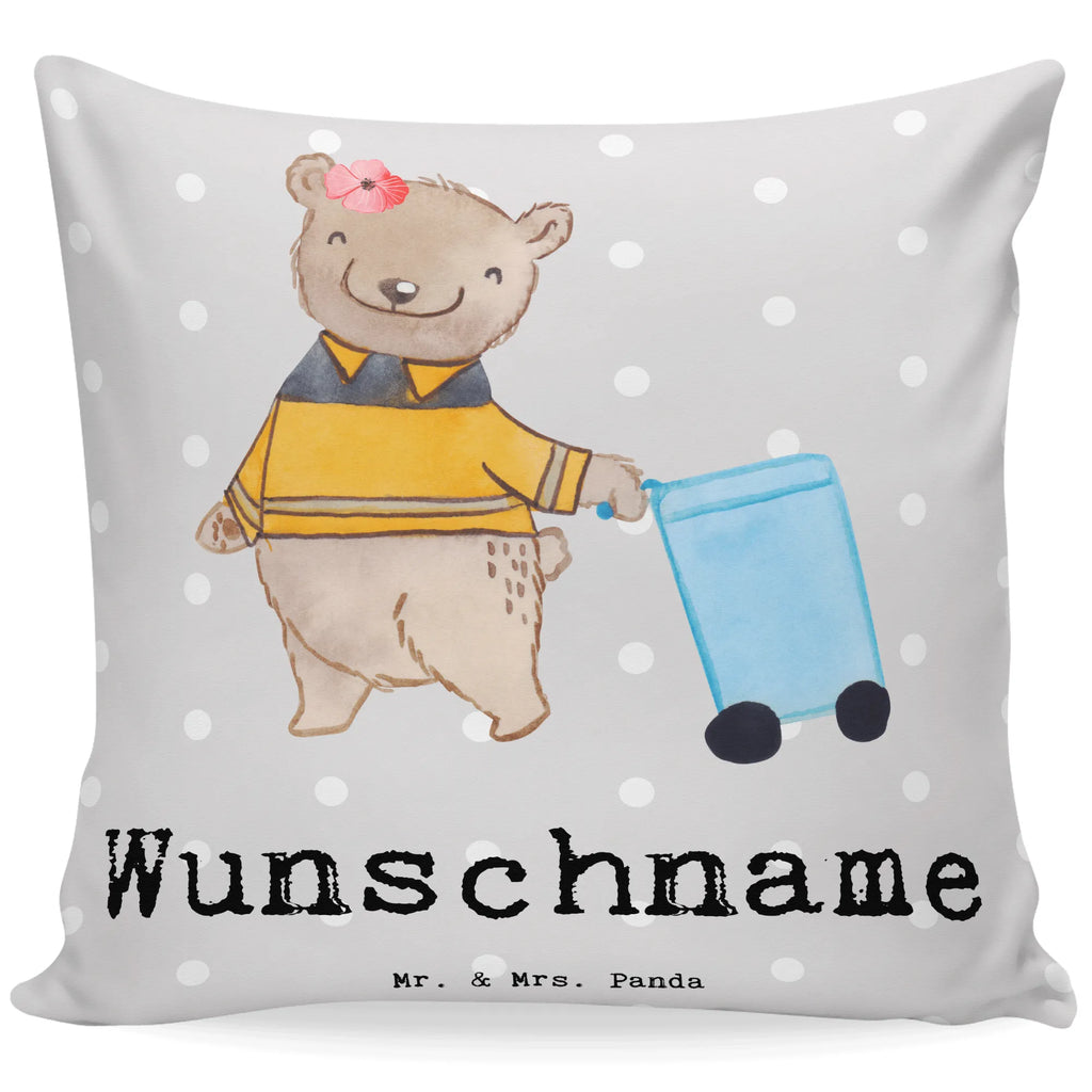 Personalised cushion Specialist - Circular Economy and Waste Management Heart gift, gift idea, best, farewell gift, passing exam, anniversary, retirement, promotion, job start, sayings, funny, profession