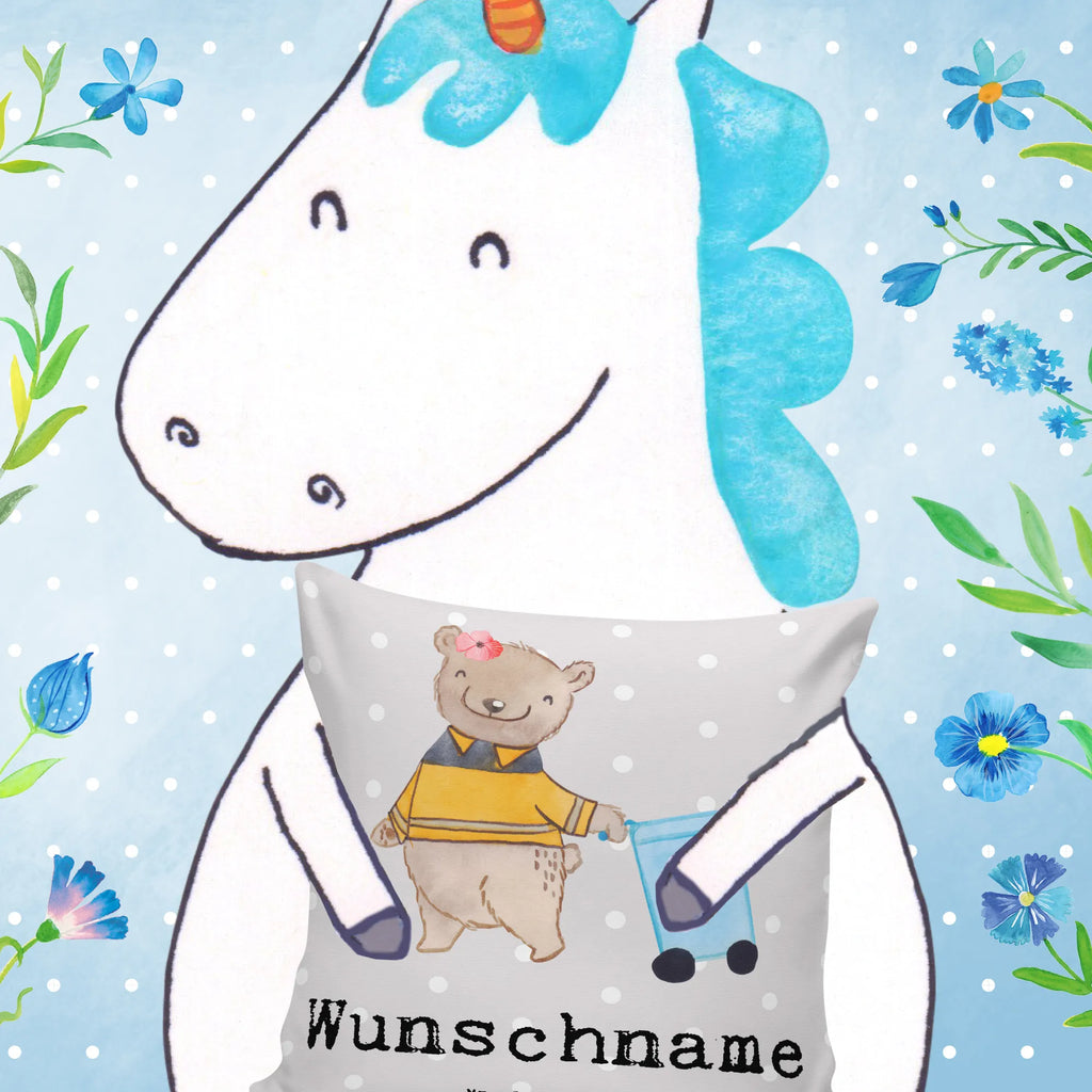 Personalised cushion Specialist - Circular Economy and Waste Management Heart gift, gift idea, best, farewell gift, passing exam, anniversary, retirement, promotion, job start, sayings, funny, profession