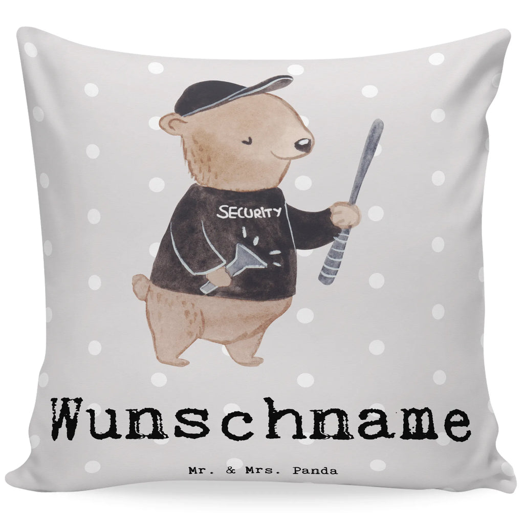 Personalizowana poduszka ochroniarz serce Zawód, Wykształcenie, Jubileusz, Pożegnanie, Emerytura, Kolega, Koleżanka, Prezent, Dawać, Pracownik, Współpracownik, Firma, Dziękuję, Dziękuję bardzo