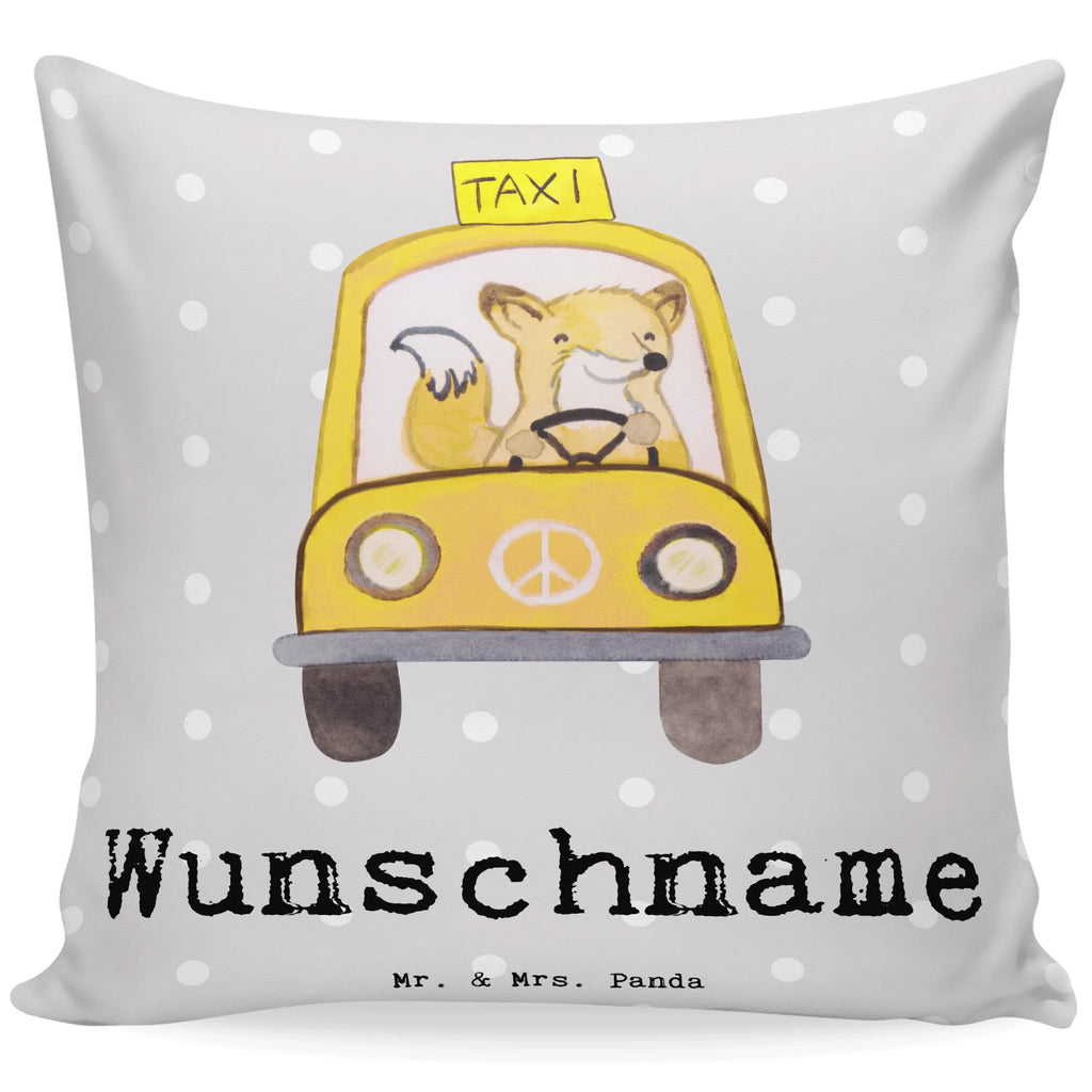 Personalised cushion Taxi driver heart gift, gift idea, best, farewell gift, passing exam, anniversary, retirement, promotion, job start, sayings, funny, profession