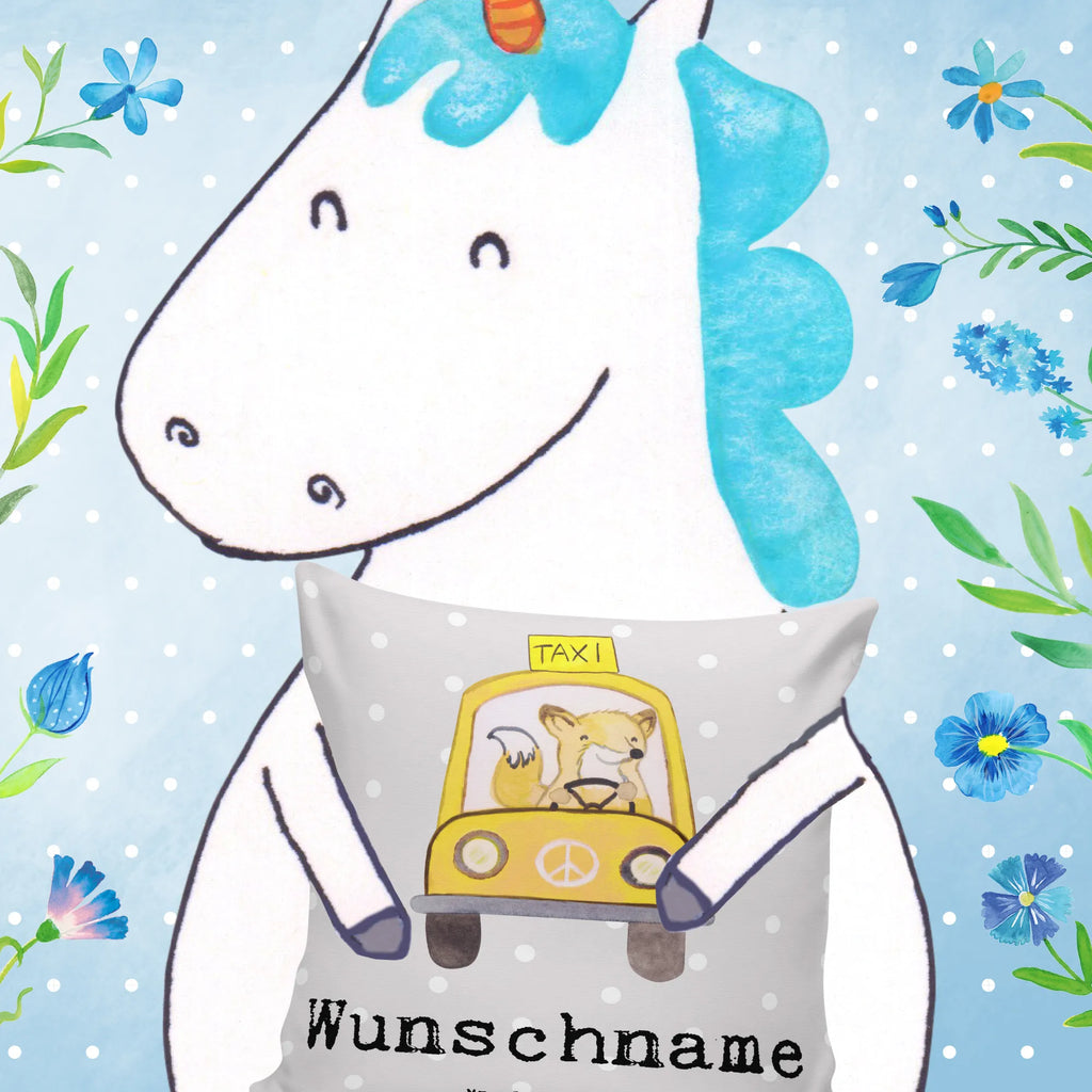 Personalised cushion Taxi driver heart gift, gift idea, best, farewell gift, passing exam, anniversary, retirement, promotion, job start, sayings, funny, profession