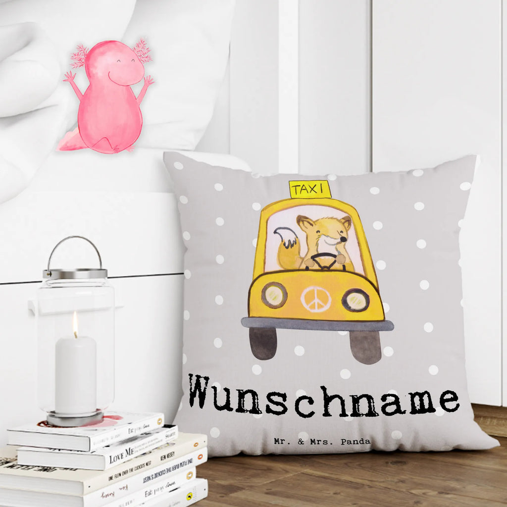 Personalised cushion Taxi driver heart gift, gift idea, best, farewell gift, passing exam, anniversary, retirement, promotion, job start, sayings, funny, profession
