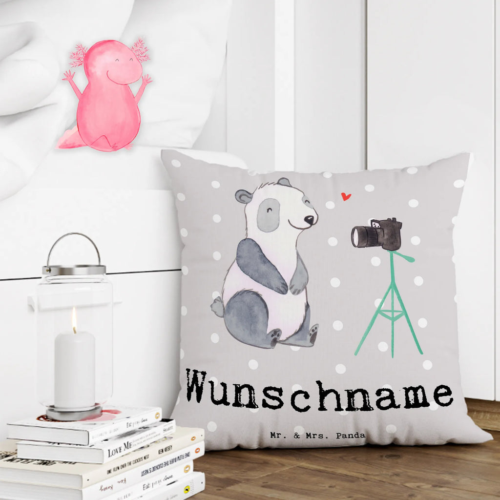 Personalizowana poduszka Vloger serce Zawód, Wykształcenie, Jubileusz, Pożegnanie, Emerytura, Kolega, Koleżanka, Prezent, Dawać, Pracownik, Współpracownik, Firma, Dziękuję, Dziękuję bardzo