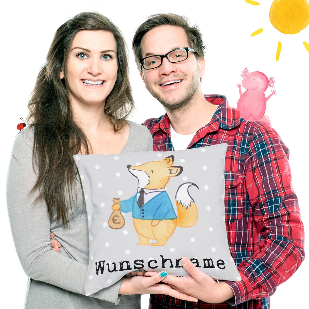 Personalisiertes Kissen Steuerberater mit Herz bedrucken, personalisiert, Kissen, Name, Wunschname, Kopfkissen, Beruf, Ausbildung, Jubiläum, Abschied, Rente, Kollege, Kollegin, Geschenk, Schenken, Arbeitskollege, Mitarbeiter, Firma, Danke, Dankeschön