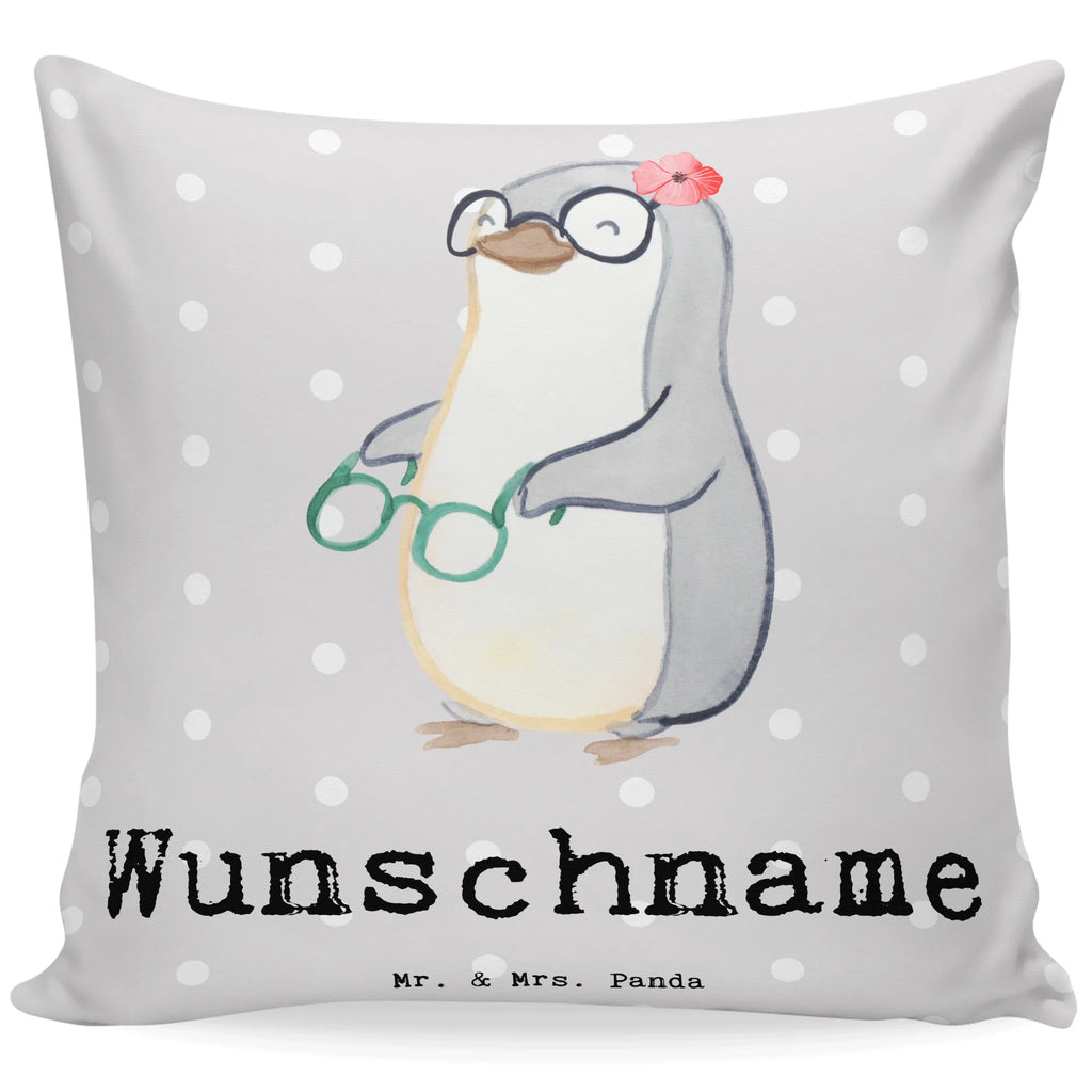 Personalisiertes Kissen Augenoptikerin mit Herz Personalisiert, Kissen, Bedrucken, Wunschname, Name, Kopfkissen, Geschenk, Schenken, Jubiläum, Danke, Dankeschön, Beruf, Ausbildung, Abschied, Rente, Kollege, Kollegin, Arbeitskollege, Mitarbeiter, Firma, Augenärztin, Brillenverkäuferin, Optikerin, Augenoptikerin, Eröffnung, Optometristin, Brillengeschäft