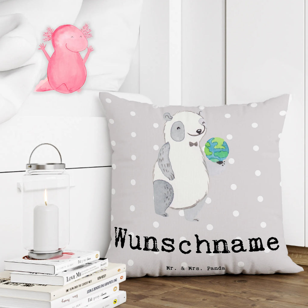 Personalised cushion Oceanographer Heart gift, gift idea, best, farewell gift, passing exam, anniversary, retirement, promotion, job start, sayings, funny, profession