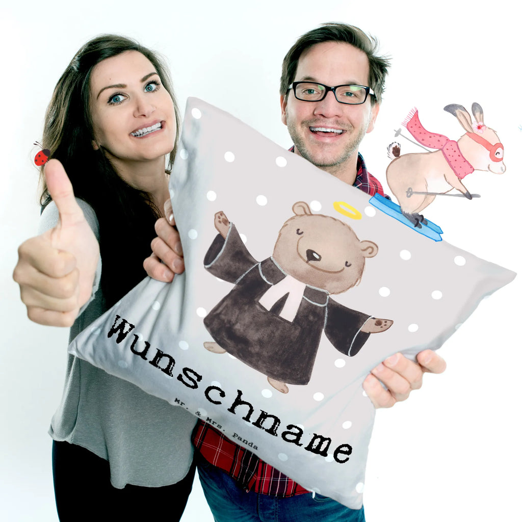 Personalised cushion Religious teacher heart gift, gift idea, best, farewell gift, passing exam, anniversary, retirement, promotion, job start, sayings, funny, profession