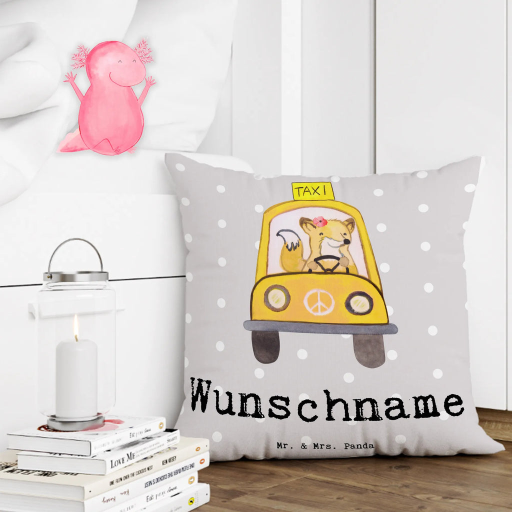 Personalised cushion Taxi driver Heart gift, gift idea, best, farewell gift, passing exam, anniversary, retirement, promotion, job start, sayings, funny, profession
