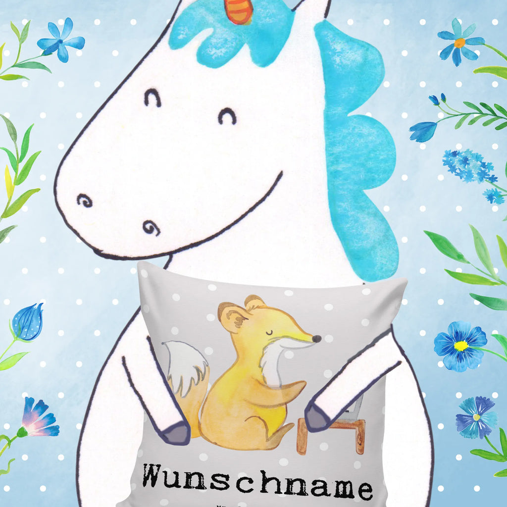 Personalisiertes Kissen Assistent mit Herz Personalisiert, Kopfkissen, Name, Wunschname, Kissen, Bedrucken, Geschenk, Schenken, Jubiläum, Danke, Dankeschön, Beruf, Ausbildung, Abschied, Rente, Kollege, Kollegin, Arbeitskollege, Mitarbeiter, Firma