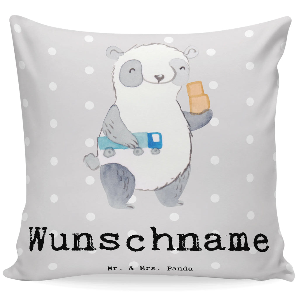 Personalisiertes Kissen Speditionskaufmann mit Herz personalisiert, Kopfkissen, Kissen, bedrucken, Wunschname, Name, Beruf, Ausbildung, Jubiläum, Abschied, Rente, Kollege, Kollegin, Geschenk, Schenken, Arbeitskollege, Mitarbeiter, Firma, Danke, Dankeschön