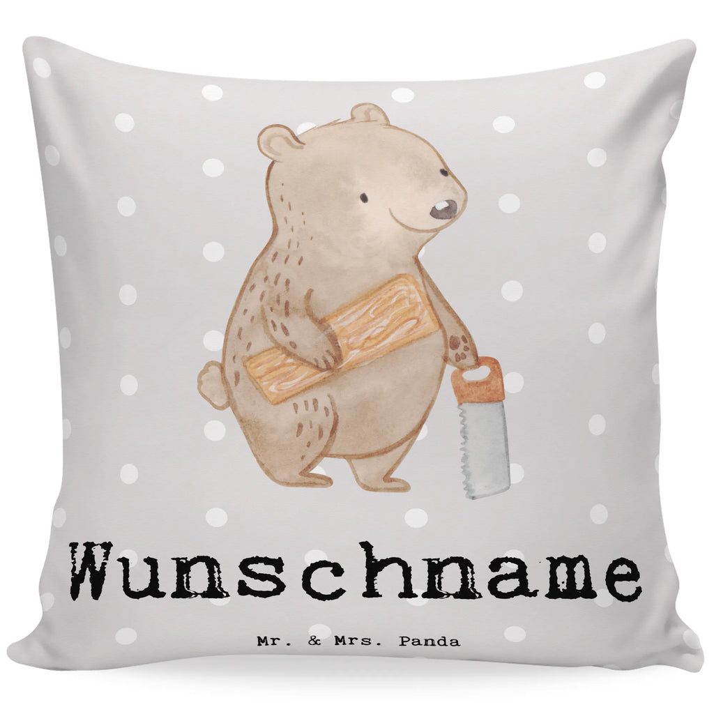 Personalizowana poduszka Stolarz serce Zawód, Wykształcenie, Jubileusz, Pożegnanie, Emerytura, Kolega, Koleżanka, Prezent, Dawać, Pracownik, Współpracownik, Firma, Dziękuję, Dziękuję bardzo