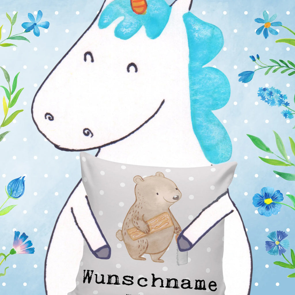 Personalizowana poduszka Stolarz serce Zawód, Wykształcenie, Jubileusz, Pożegnanie, Emerytura, Kolega, Koleżanka, Prezent, Dawać, Pracownik, Współpracownik, Firma, Dziękuję, Dziękuję bardzo