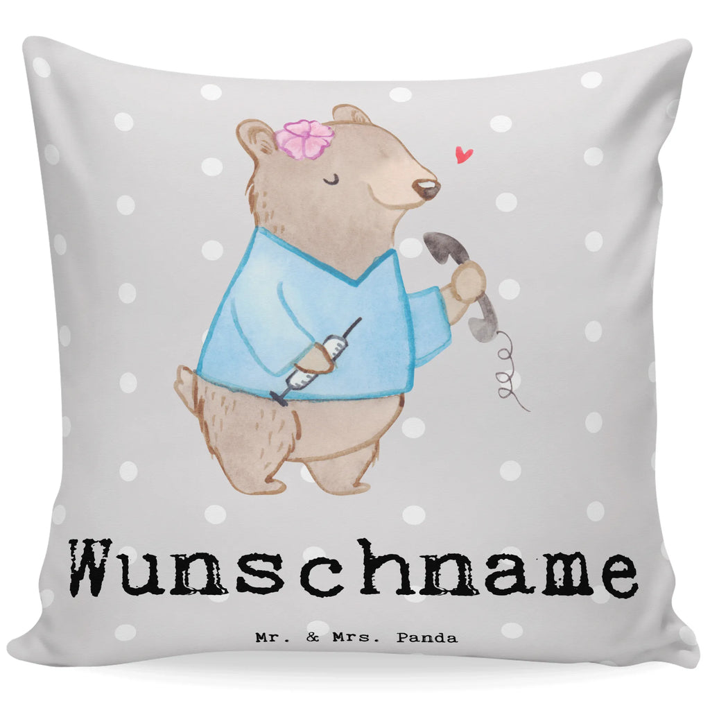 Personalised cushion medical assistant Heart gift, gift idea, best, farewell gift, passing exam, anniversary, retirement, promotion, job start, sayings, funny, profession