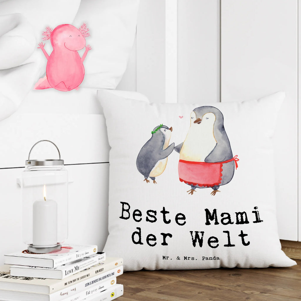 Cushion penguin Best mom in the world cushion, bedroom, 40x40, bed, pillow case, pillows, settee, soft, Pillow, fluffy, 40 x 40, couch, sofa, pad, for, thank you, gift, giving, birthday, birthday present, gift idea, souvenir, make you happy, gift tip, Ma, Thank You, Mommy, Mother, Super Mom, Mother&#39;s Day, Mama, Mutti, Daughter, Best Mom, Best, Son