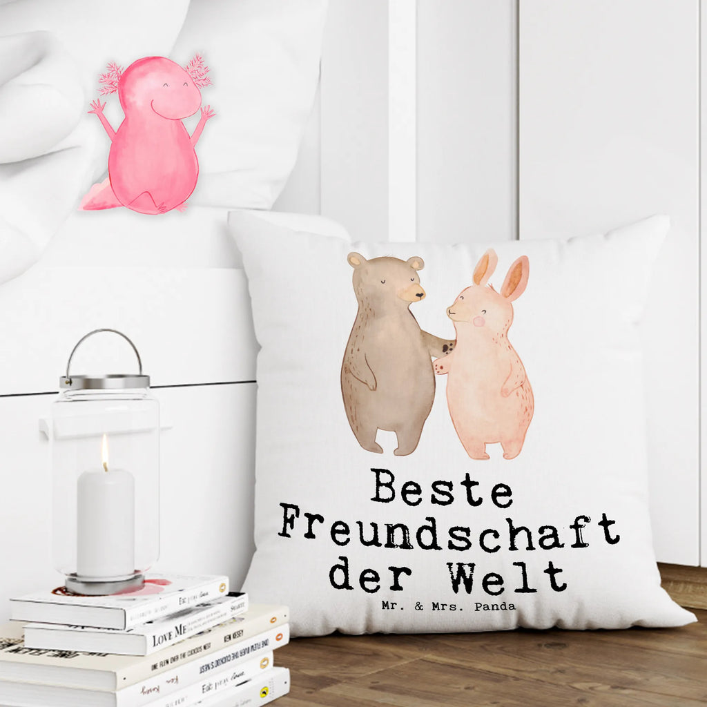 Cushion Hare Best Friendship in the World Sofakissen, Kissen 40x40 Waschbar, Kopfkissen 40x40, Kissen, Zierkissen, Kissenhülle 40x40, Kissenbezug 40x40, Sofakissen 40x40, Motivkissen, sofakissen, Couchkissen, Dekokissen Sofa, Kissenbezüge, Dekokissen 40x40, Kissen 40x40, Dekokissen, sitzkissen, Kopfkissen, Kissenhülle, für, Dankeschön, Geschenk, Schenken, Geburtstag, Geburtstagsgeschenk, Geschenkidee, Danke, Bedanken, Mitbringsel, Freude machen, Geschenktipp, Freund, best friends, Clique, Freundin, Freunde, bff, Freundschaft, bae, Kumpel, Freunde fürs Leben