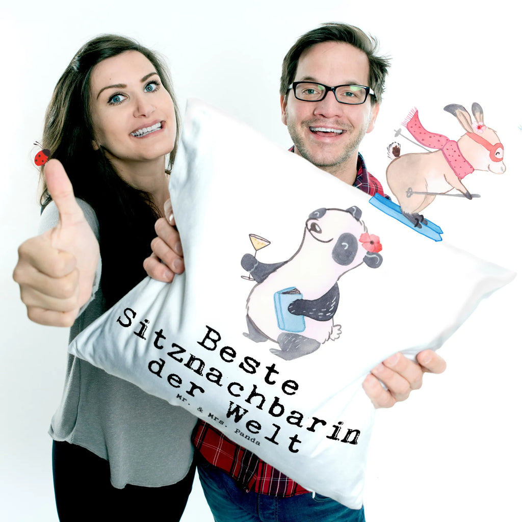 Cushion panda Best seatmate in the world Kissenhülle, sofakissen, Sofakissen, Sofakissen 40x40, Kopfkissen, Kissen, Kissenbezüge, Couchkissen, sitzkissen, Motivkissen, Kopfkissen 40x40, Dekokissen 40x40, Dekokissen, Zierkissen, Kissenbezug 40x40, Kissen 40x40 Waschbar, Kissenhülle 40x40, Kissen 40x40, Dekokissen Sofa, für, Dankeschön, Geschenk, Schenken, Geburtstag, Geburtstagsgeschenk, Geschenkidee, Danke, Bedanken, Mitbringsel, Freude machen, Geschenktipp, Beste Sitznachbarin der Welt, Nachbarin, Stuhlnachbar, Tischnachbar, Kommilitone, Schule, Sitznachbarin, Mitschülerin, Hochschule, Universität, Uni, Mitstudentin, Seminar, Weltbeste Sitznachbarin