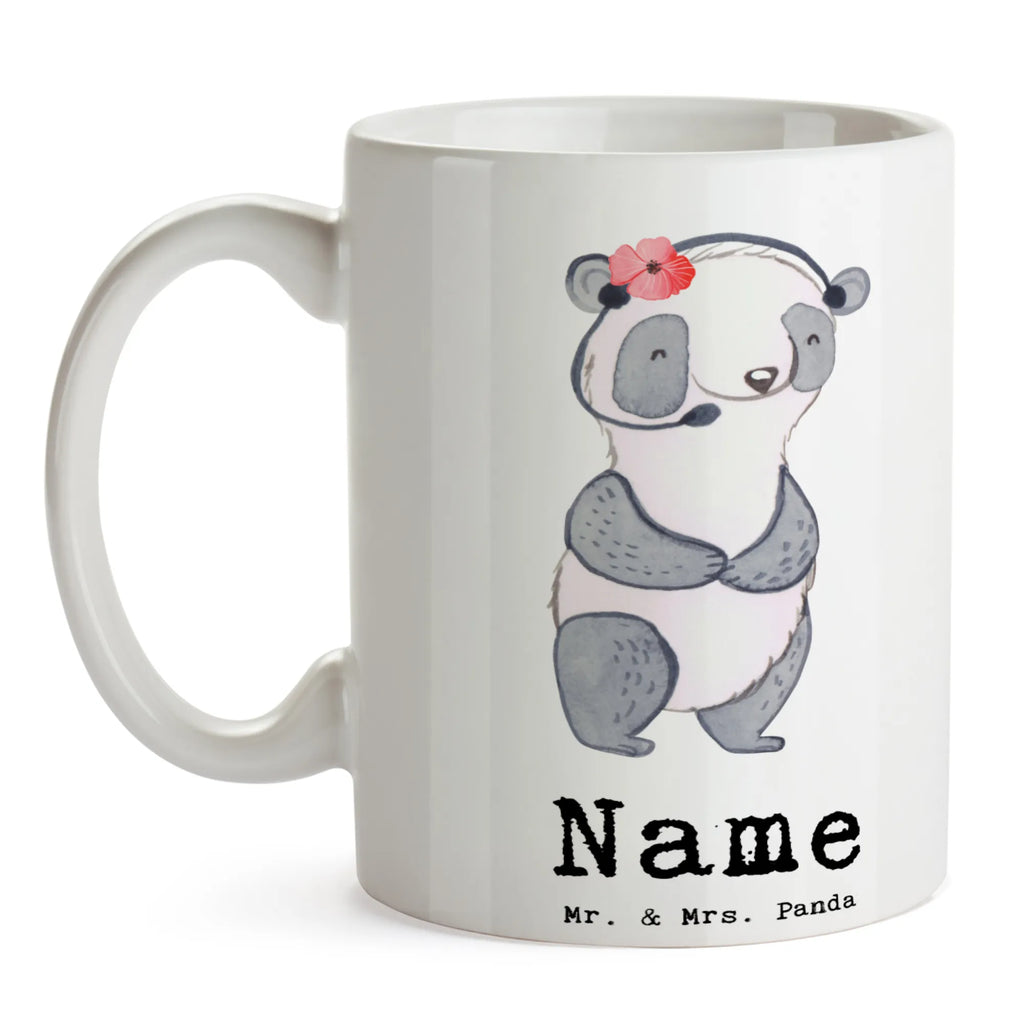 Personalised cup panda Best colleague in the world for, thank you, gift, giving, birthday, birthday present, gift idea, souvenir, make you happy, gift tip, co-worker, office, farewell gift, work, Work colleague, colleague, retirement, job, fellow worker, girlfriend