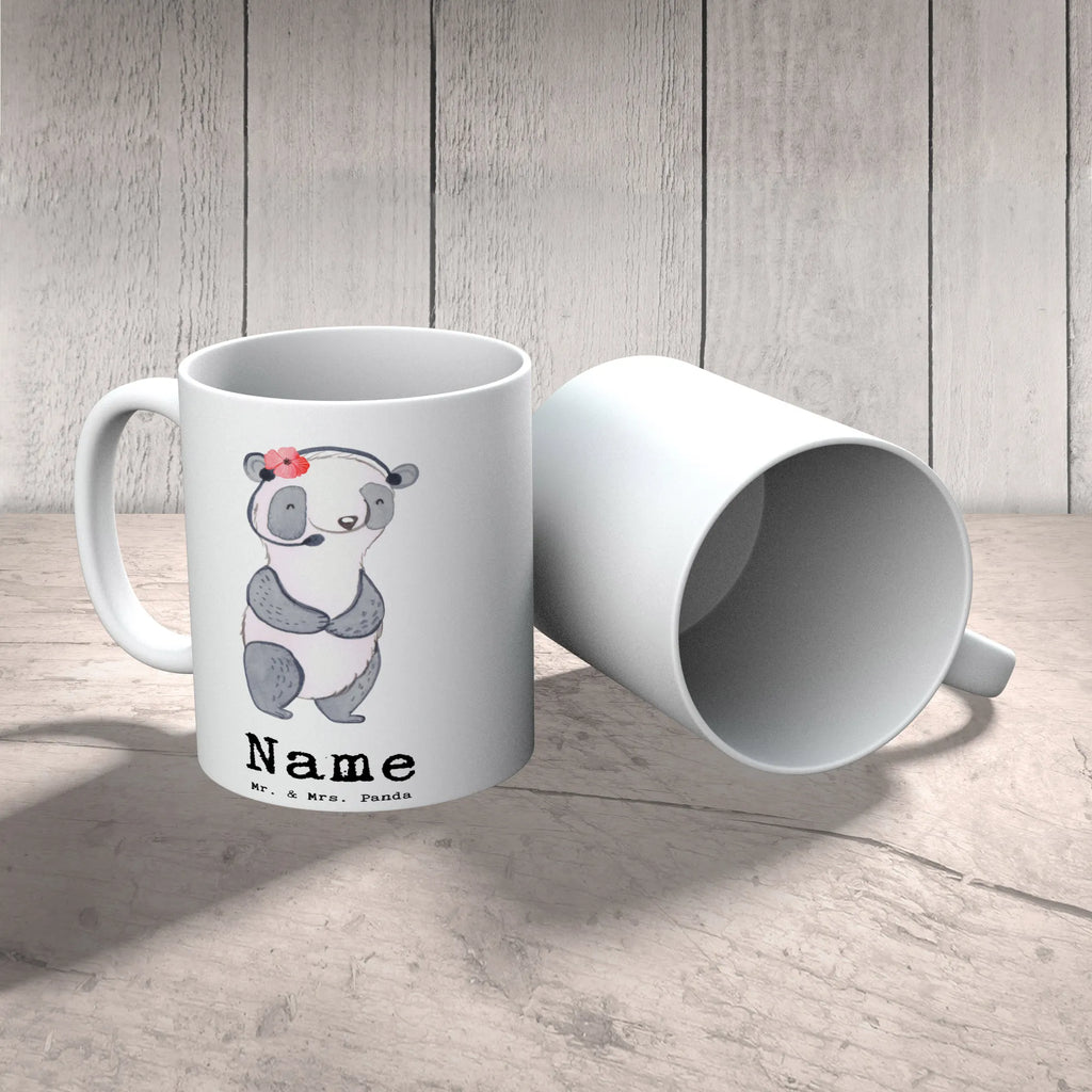 Personalised cup panda Best colleague in the world for, thank you, gift, giving, birthday, birthday present, gift idea, souvenir, make you happy, gift tip, co-worker, office, farewell gift, work, Work colleague, colleague, retirement, job, fellow worker, girlfriend