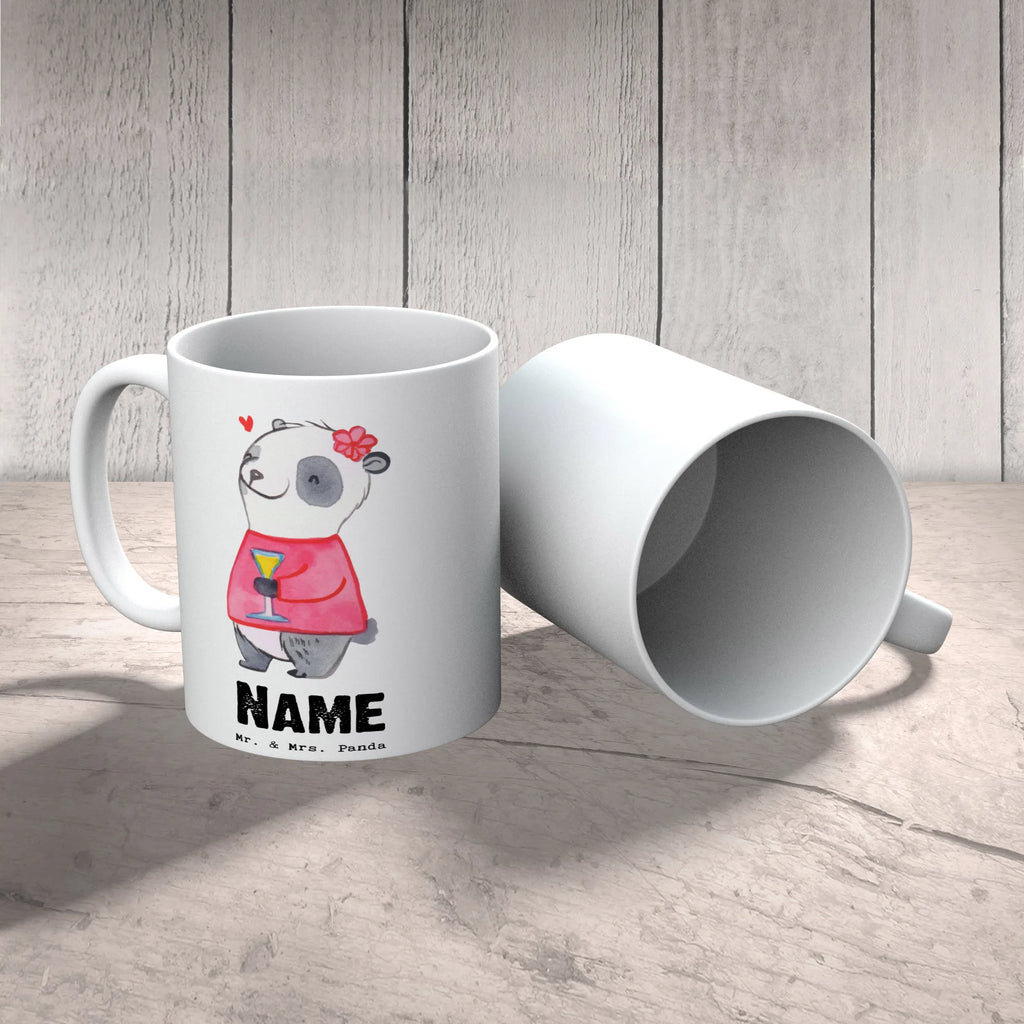 Personalised cup panda Best daughter in law in the world for, thank you, gift, giving, birthday, birthday present, gift idea, souvenir, make you happy, gift tip, Daughter in law, by marriage, son&#39;s wife, wedding, daughter, wife