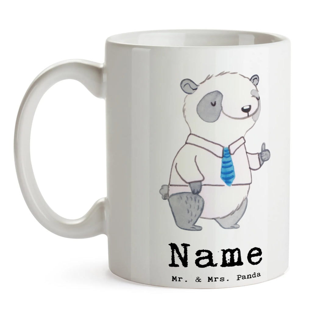 Personalised cup panda Best adoptive father in the world for, thank you, gift, giving, birthday, birthday present, gift idea, souvenir, make you happy, gift tip, adopted, adoption, adoptive father