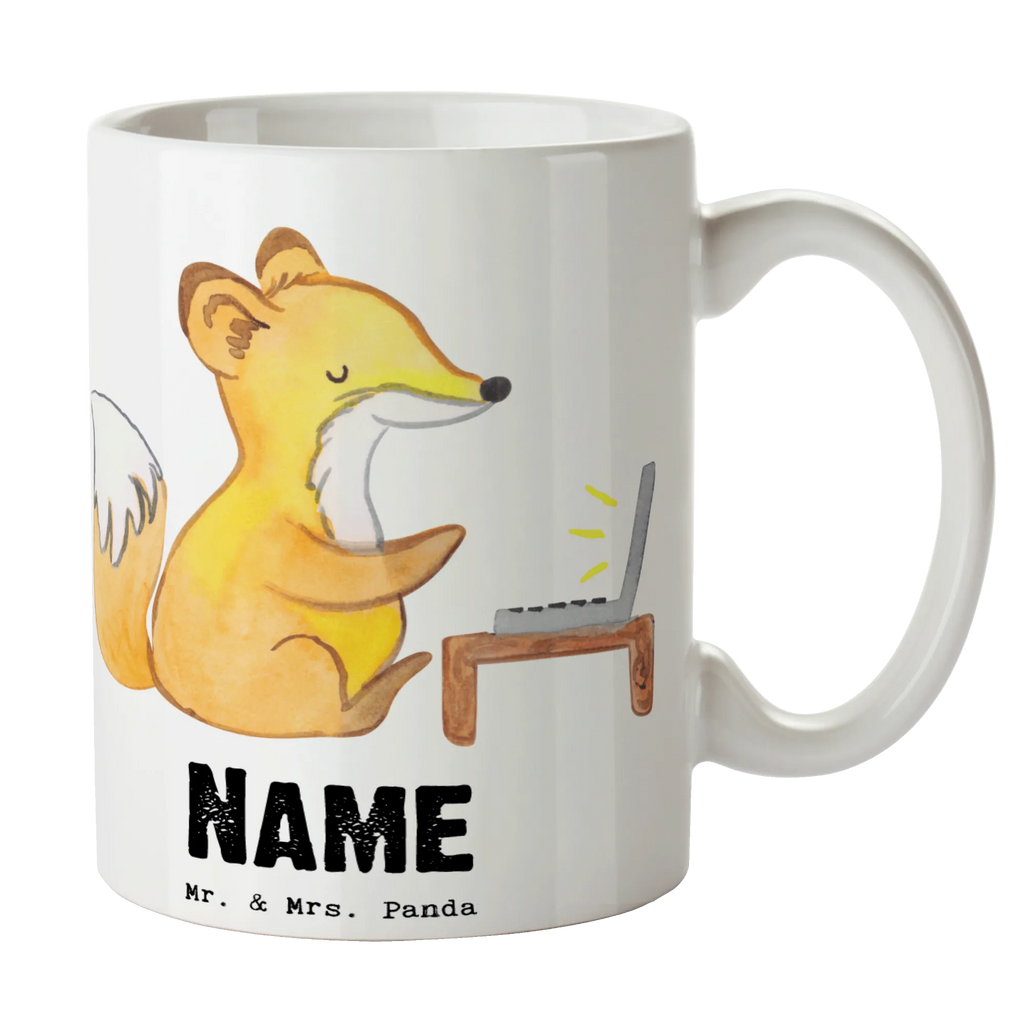 Personalisierte Tasse Fuchs Bester Sitznachbar der Welt Tasse, Namenstasse, Namen, Personalisierte Tasse, Tasse mit Namen, Personalisiert, Drucken, Wunschname, Geschenkidee, Geschenk, Schenken, Mitbringsel, Geburtstag, Geburtstagsgeschenk, für, Danke, Dankeschön, Bedanken, Freude machen, Geschenktipp, Schule, Seminar, Nachbar, Hochschule, Uni, Universität, Tischnachbar, Kommilitone, Stuhlnachbar, Sitznachbar, Mitschüler, Mitstudent