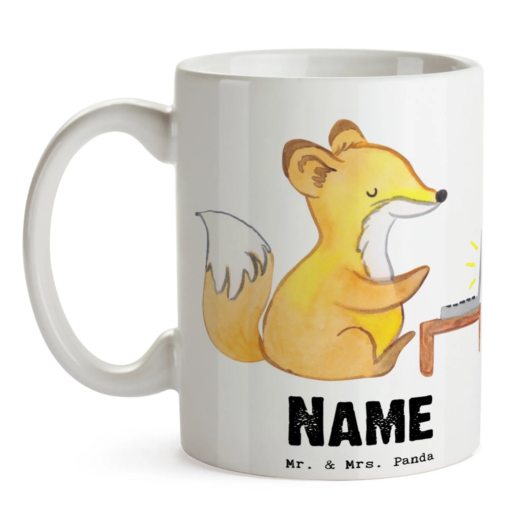 Personalisierte Tasse Fuchs Bester Sitznachbar der Welt Tasse, Namenstasse, Namen, Personalisierte Tasse, Tasse mit Namen, Personalisiert, Drucken, Wunschname, Geschenkidee, Geschenk, Schenken, Mitbringsel, Geburtstag, Geburtstagsgeschenk, für, Danke, Dankeschön, Bedanken, Freude machen, Geschenktipp, Schule, Seminar, Nachbar, Hochschule, Uni, Universität, Tischnachbar, Kommilitone, Stuhlnachbar, Sitznachbar, Mitschüler, Mitstudent
