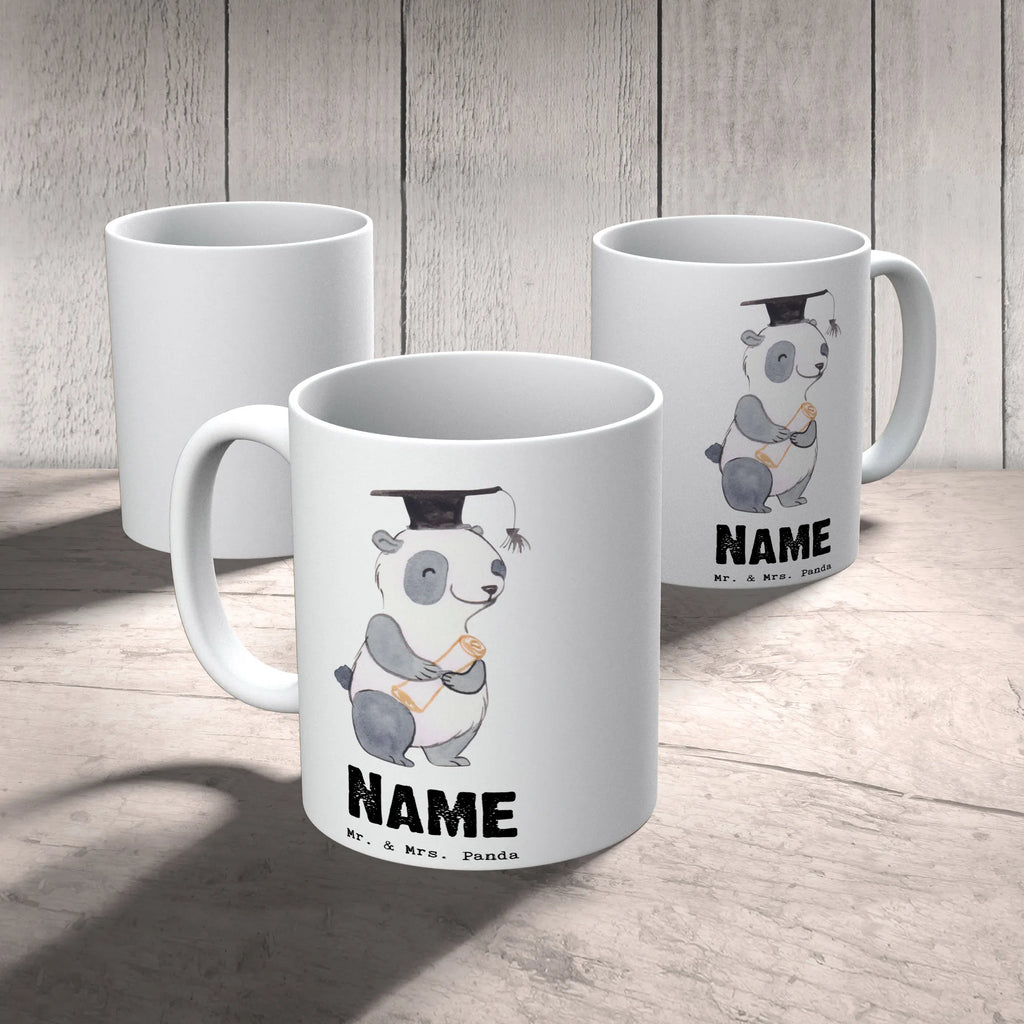 Personalised cup penguin Best student in the world for, thank you, gift, giving, birthday, birthday present, gift idea, souvenir, make you happy, gift tip, humorous, fun, graduation, university, funny, college, model student, students, son, student, study, alumni