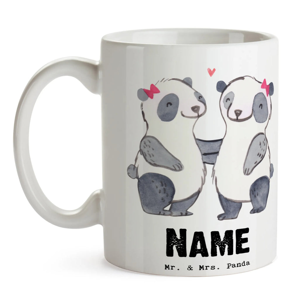 Personalisierte Tasse Panda Beste Blutsschwester der Welt Personalisierte Tasse, Drucken, Namen, Namenstasse, Tasse, Wunschname, Tasse mit Namen, Personalisiert, für, Dankeschön, Geschenk, Schenken, Geburtstag, Geburtstagsgeschenk, Geschenkidee, Danke, Bedanken, Mitbringsel, Freude machen, Geschenktipp, Schwestern, Tochter, Blutsschwester, Freundin, Beste, Familie, Sister, Blutsgeschwister, Schwesterherz, Bae, Kleinigkeit, Schwester, Liebe, Geschwister