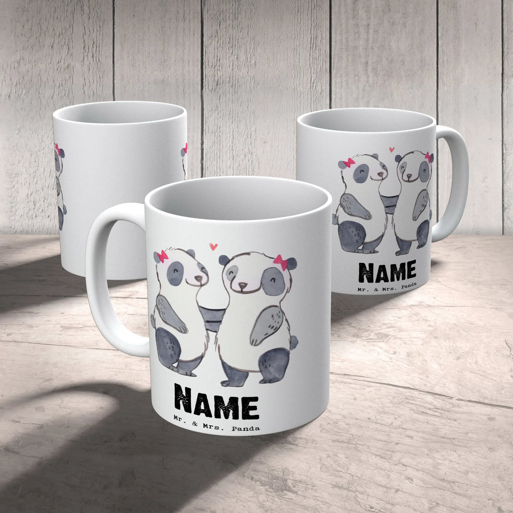 Personalisierte Tasse Panda Beste Blutsschwester der Welt Personalisierte Tasse, Drucken, Namen, Namenstasse, Tasse, Wunschname, Tasse mit Namen, Personalisiert, für, Dankeschön, Geschenk, Schenken, Geburtstag, Geburtstagsgeschenk, Geschenkidee, Danke, Bedanken, Mitbringsel, Freude machen, Geschenktipp, Schwestern, Tochter, Blutsschwester, Freundin, Beste, Familie, Sister, Blutsgeschwister, Schwesterherz, Bae, Kleinigkeit, Schwester, Liebe, Geschwister