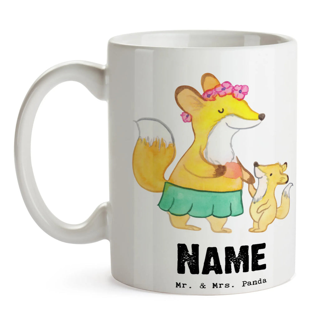 Personalisierte Tasse Fuchs Beste Mama der Welt Tasse mit Namen, Tasse, Namenstasse, Personalisiert, Personalisierte Tasse, Drucken, Wunschname, Namen, für, Dankeschön, Geschenk, Schenken, Geburtstag, Geburtstagsgeschenk, Geschenkidee, Danke, Bedanken, Mitbringsel, Freude machen, Geschenktipp, Beste Mama, Muttertag, Supermama, Tochter, Mami, Mutter, Ma, Sohn, Mama, Beste, Mutti