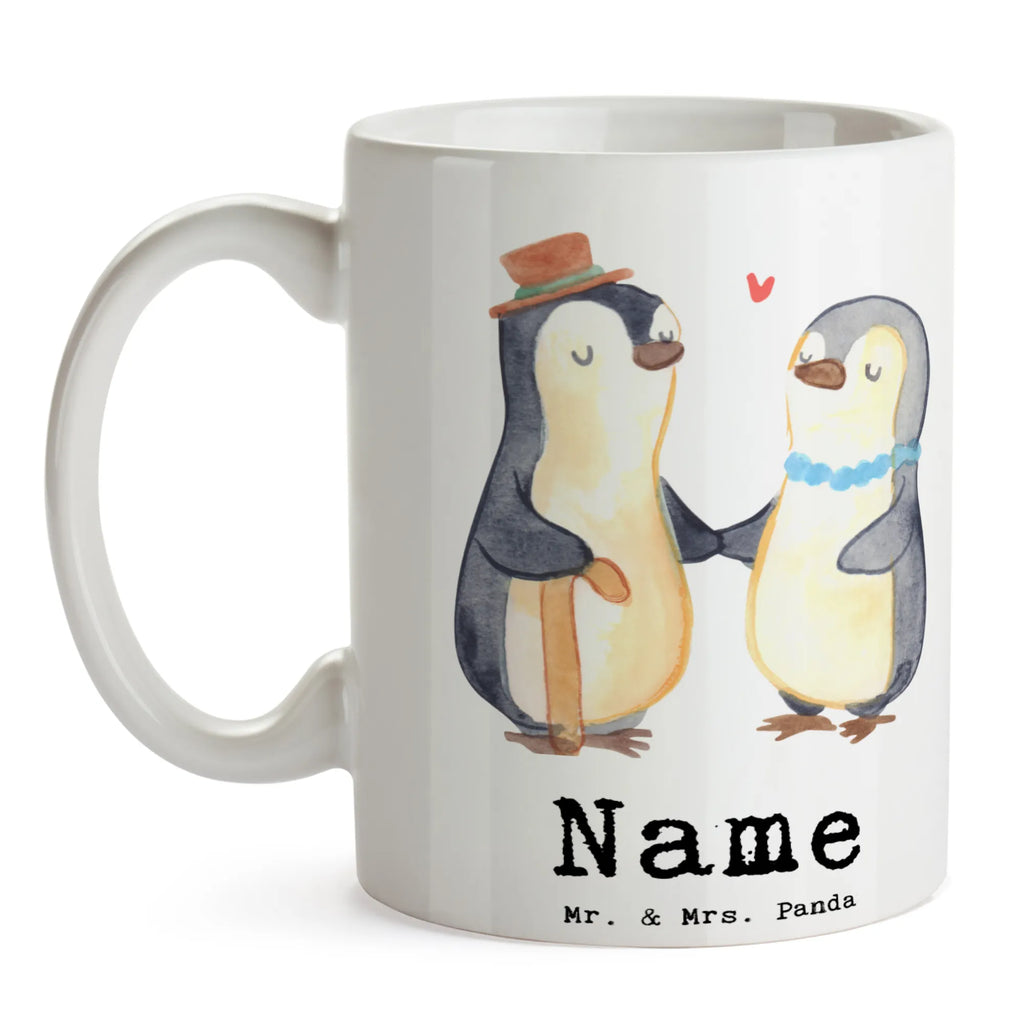 Personalisierte Tasse Pinguin Beste Großeltern der Welt Namenstasse, Tasse, Drucken, Personalisiert, Personalisierte Tasse, Tasse mit Namen, Wunschname, Namen, Geschenkidee, Geschenk, Schenken, Mitbringsel, Geburtstag, Geburtstagsgeschenk, für, Danke, Dankeschön, Bedanken, Freude machen, Geschenktipp, Oppa, Opa, Großmama, Opi. Großpapa, Großeltern, Ommi, Oma, Großvater, Omi, Omma, Grosseltern, Oppi, Enkelin, Bester, Großmutter, Kleinigkeit, Enkelkind, Enkel