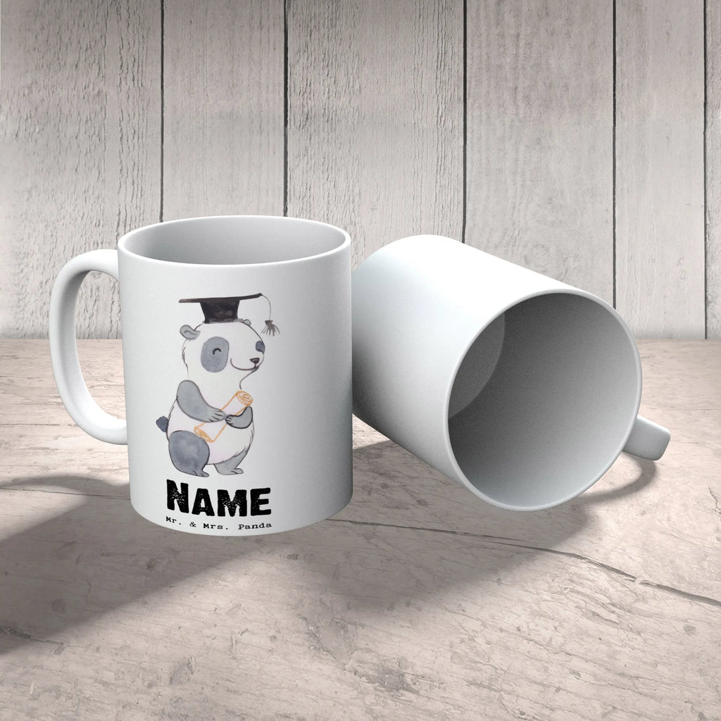 Personalised cup penguin Best student in the world for, thank you, gift, giving, birthday, birthday present, gift idea, souvenir, make you happy, gift tip, fun, funny, graduation, study, model student, student, alumni, college, daughter, university, students