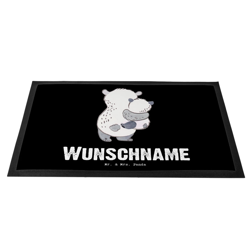 Personalized doormat panda Best godchild in the world for, thank you, gift, giving, birthday, birthday present, gift idea, souvenir, make you happy, gift tip, christening gift, godfather, nephew, christening ceremony, baptized, niece, godmother, baptism, Godchild, godchild