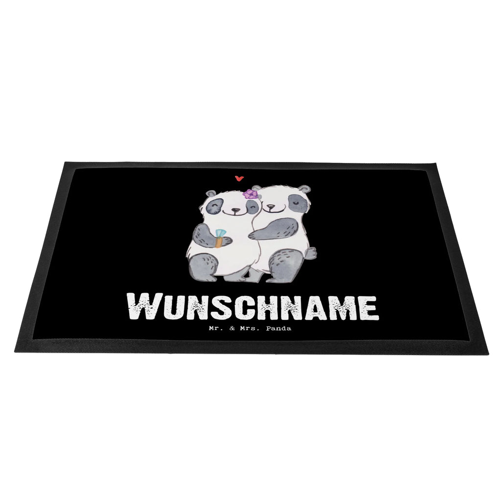 Personalisierte Fußmatte Panda Beste Verlobte der Welt Türvorleger personalisiert, Personalisierte Fußmatte, Personalisiert, Fußmatte bedrucken, Wunschnamen, Türvorleger mit Namen, Personalisieruung, Bedrucken, Fußmatte mit Namen, Haustürmatte personalisiert, Namensfussmatte, für, Dankeschön, Geschenk, Schenken, Geburtstag, Geburtstagsgeschenk, Geschenkidee, Danke, Bedanken, Mitbringsel, Freude machen, Geschenktipp, Verlobte, Ehefrau, Hochzeit, Frau, Verlobung, Ehe, Verloben, Traumfrau, Freundin, Zukünftige