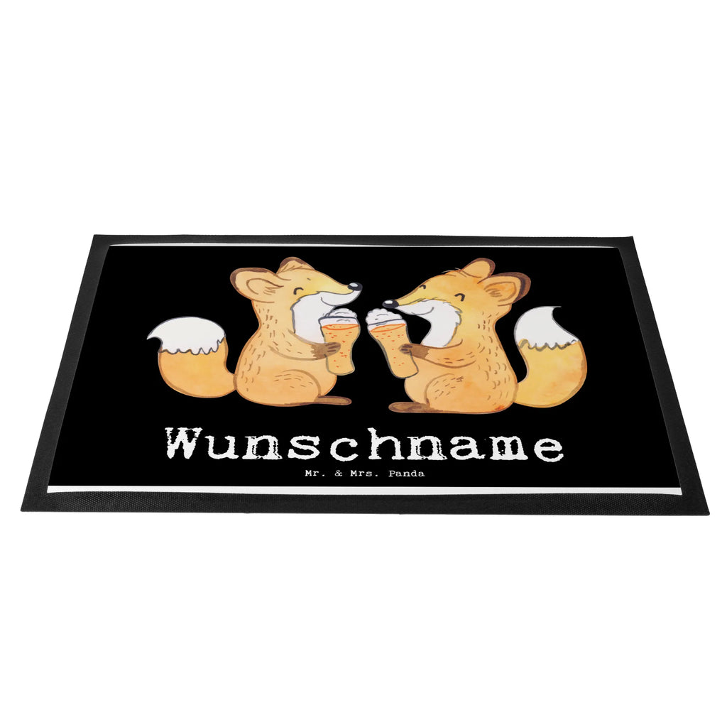 Personalized doormat Fox Best Half Brother in the World for, thank you, gift, giving, birthday, birthday present, gift idea, souvenir, make you happy, gift tip, step siblings, siblings, Half brother, sister, trifle, brother, best, present, family, step brother, brudi, step, son, brother heart