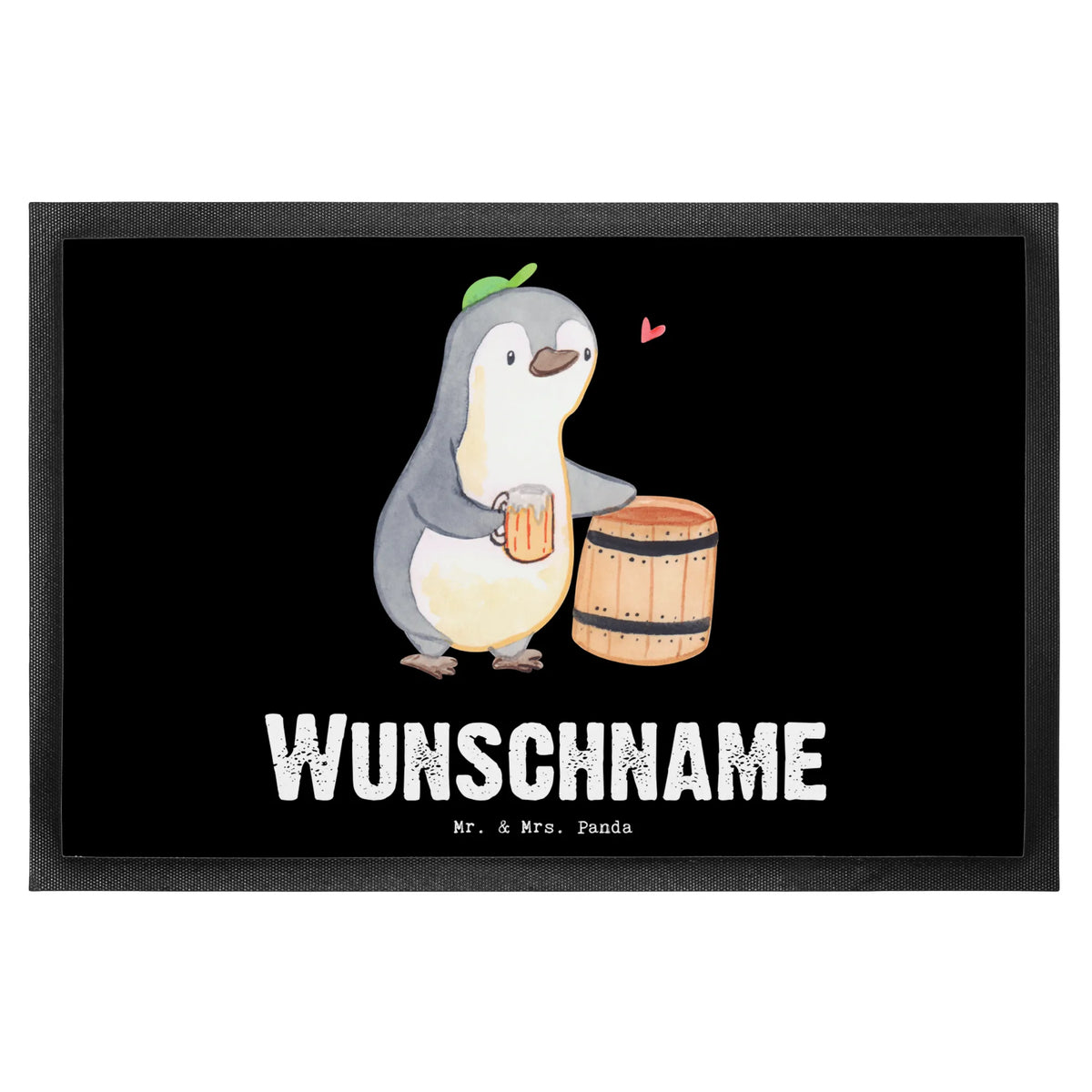 Personalized doormat penguin Best drinking brother in the world for, thank you, gift, giving, birthday, birthday present, gift idea, souvenir, make you happy, gift tip, cronies, drinking, party, trifle, Drinking buddy, drinking buddy, drinking buddies, buddy