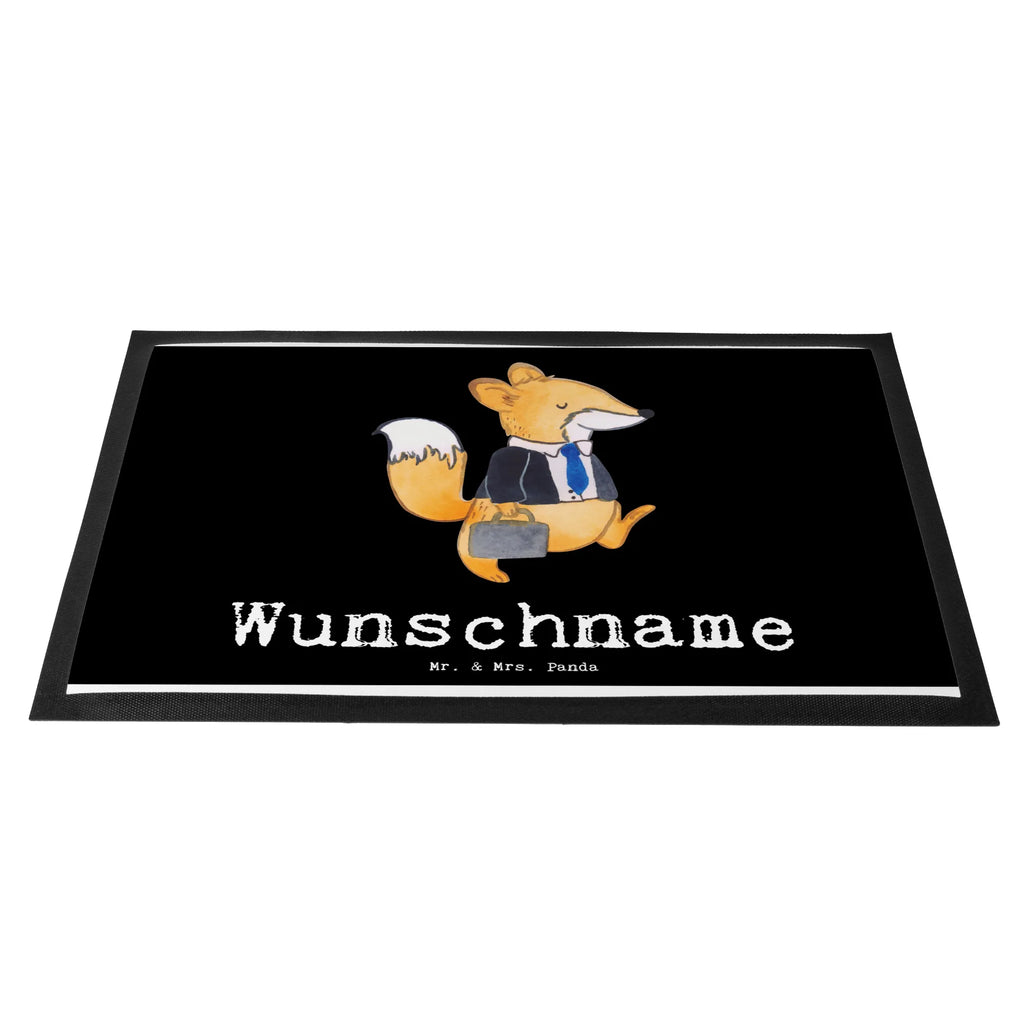 Personalized doormat Fox Best colleague in the world for, thank you, gift, giving, birthday, birthday present, gift idea, souvenir, make you happy, gift tip, work, Work colleague, profession, office, employee, fellow worker, farewell gift, colleague, retirement