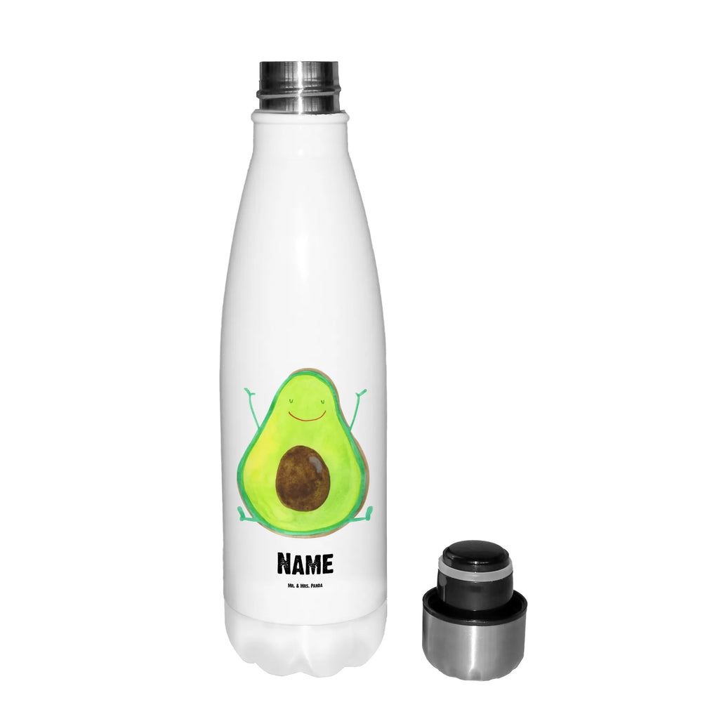 Personalised insulated bottle avocado Happy avocado, vegetables, Avocado, chaos