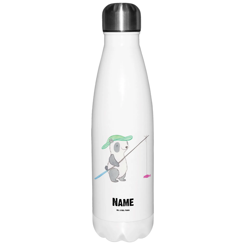 Personalisierte Thermosflasche Panda Angeln Personalisierte Isolierflasche, Personalisierte Thermoflasche, Personalisierte Trinkflasche, Trinkflasche Mit Namen, Wunschname, Bedrucken, Namensflasche, Geschenk, Sport, Sportart, Hobby, Schenken, Danke, Dankeschön, Auszeichnung, Gewinn, Sportler, angeln, Angelsport, Angelverein, Angler, angeln gehen, Hobbyangler