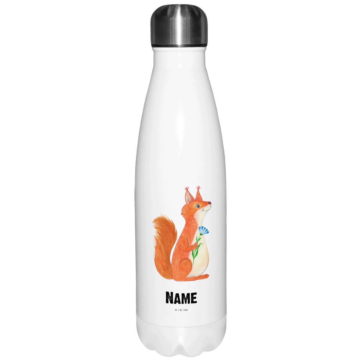 Personalisierte Thermosflasche Eichhörnchen Blume Sportflasche personalisiert, Wasserflasche personalisiert, Isolierflasche personalisiert, Thermoflasche Personalisiert, Personalisierte Thermosflasche, Personalisierte Trinkflasche Edelstahl, Personalisierte Sportflasche, Personalisierte Wasserflasche, Personalisierte Thermoskanne, Personalisierte Edelstahlflasche, Trinkflasche personalisiert, Personalisierte Trinkflasche, Thermosflasche personalisiert, Getränkeflasche Personalisiert, Trinkflasche personalisiert Edelstahl, Lustige Sprüche, Tiere, Tiermotive, Gute Laune, Spruch Deko, Eichhörnchen, Eichhorn, Spruch Positiv, Motivation Sprüche, Motivation Bilder, Spaß, Lachen, glücklich Spruch