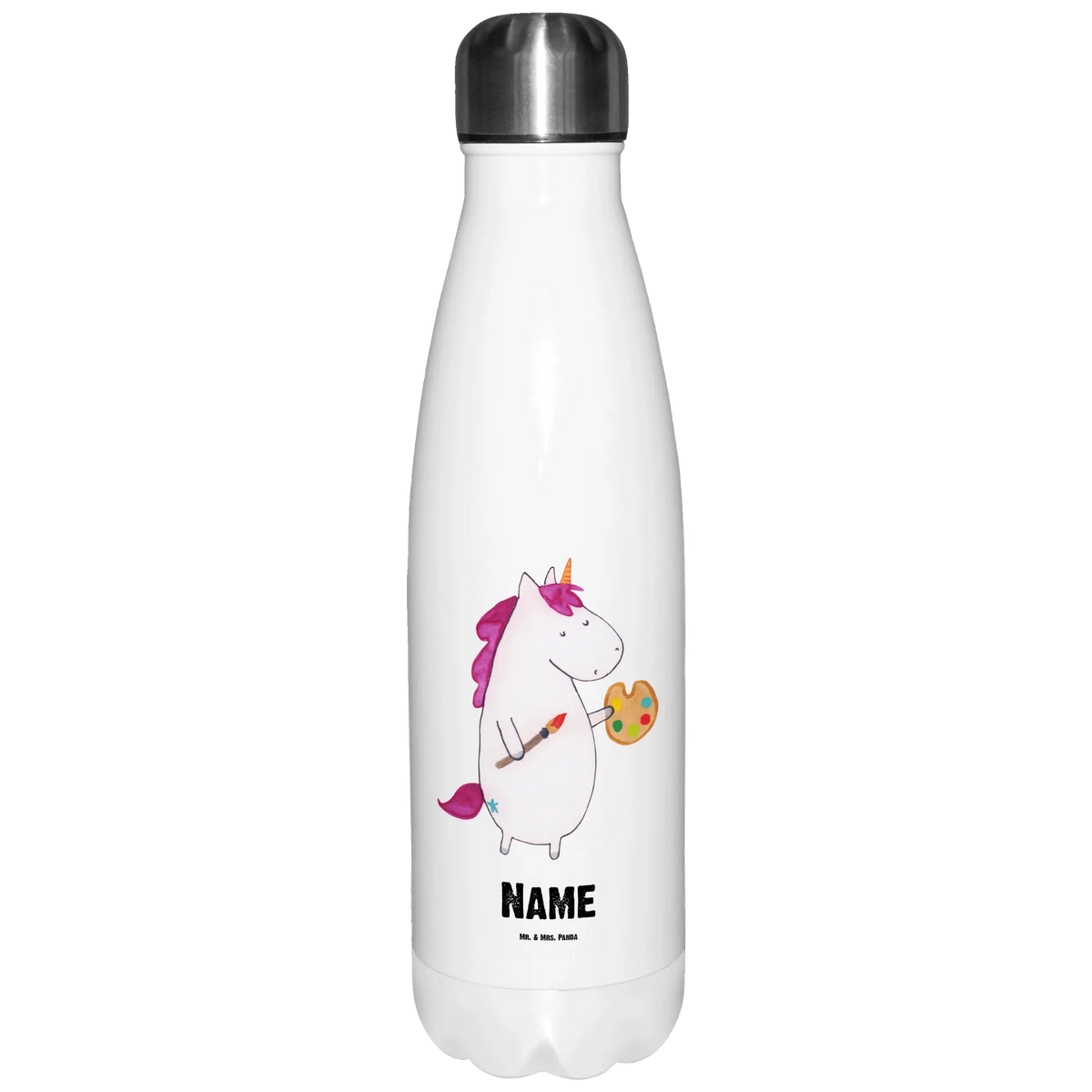 Personalisierte Thermosflasche Einhorn Künstler Personalisierte Edelstahlflasche, Getränkeflasche Personalisiert, Personalisierte Thermoskanne, Personalisierte Sportflasche, Isolierflasche personalisiert, Thermosflasche personalisiert, Personalisierte Trinkflasche, Sportflasche personalisiert, Trinkflasche personalisiert Edelstahl, Wasserflasche personalisiert, Trinkflasche personalisiert, Thermoflasche Personalisiert, Personalisierte Thermosflasche, Personalisierte Trinkflasche Edelstahl, Personalisierte Wasserflasche, Unicorn, Einhorn, Einhörner, Einhorn Deko, Artist, Pinsel, Maler, Künstler, Malen, Geschenk, Farbe, Welt, Englisch, Zeichnen, Stift
