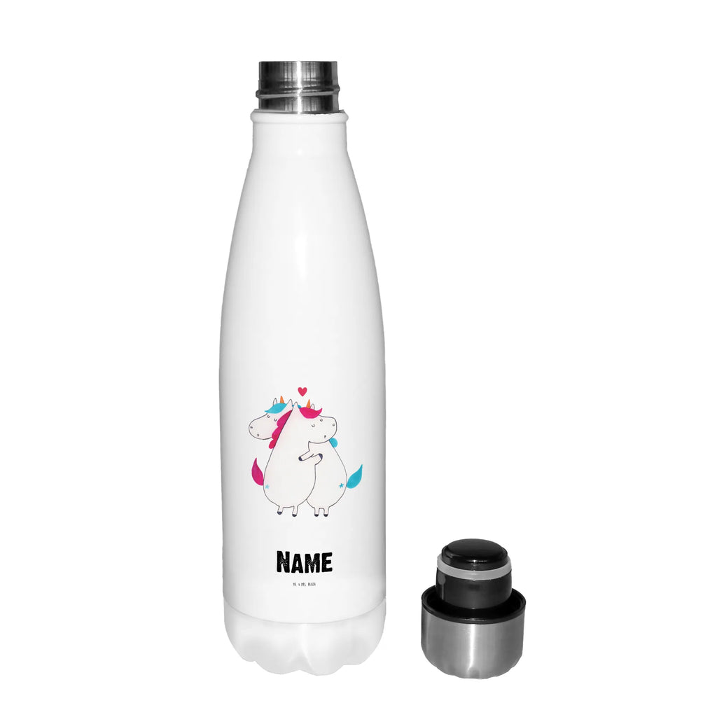 Personalised insulated bottle unicorn communication unicorn, unicorns, funny, marriage, gift, love, valentine, witty, valentine's day, present, Thank you, Unicorn, saying, partner
