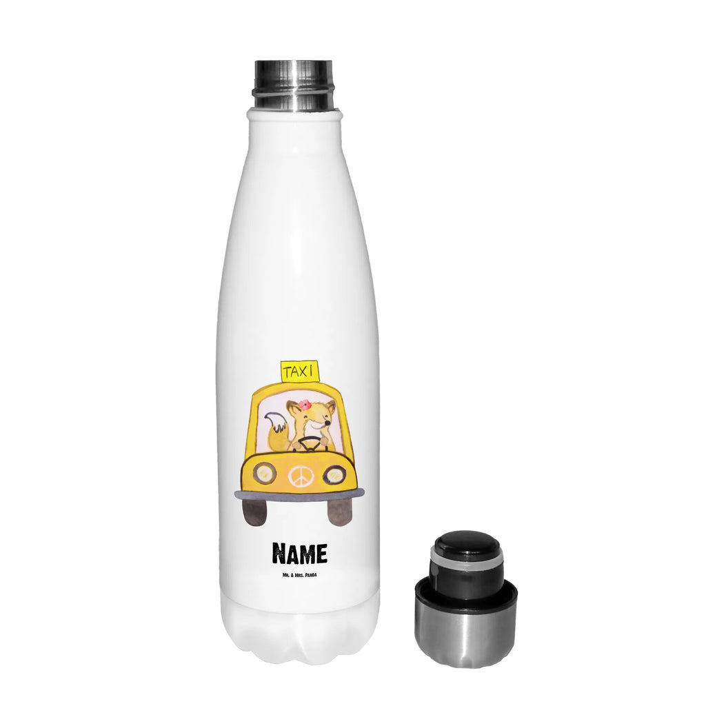 Personalised insulated bottle Taxi driver Heart gift, gift idea, best, farewell gift, passing exam, anniversary, retirement, promotion, job start, sayings, funny, profession