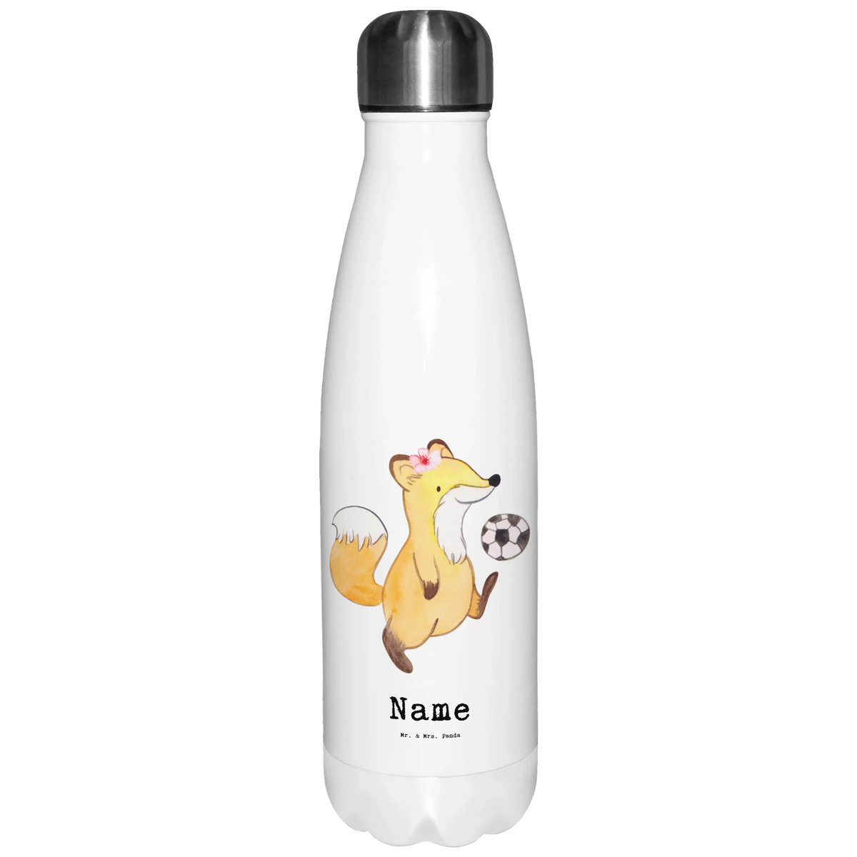 Personalised insulated bottle Soccer coach heart gift, gift idea, best, farewell gift, passing exam, anniversary, retirement, promotion, job start, sayings, funny, profession