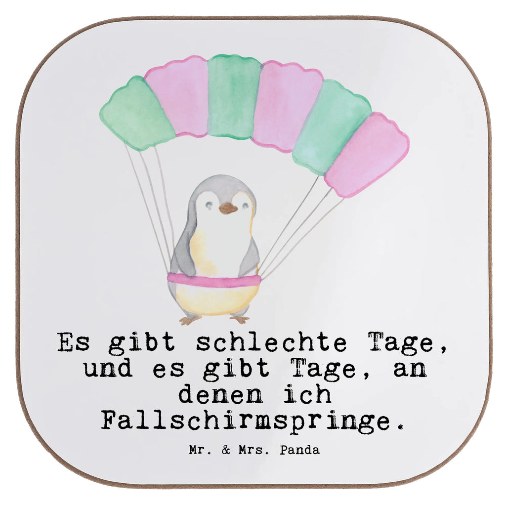 Podkładka Pingwin skoki spadochronowe Prezent, Sport, Dyscyplina sportowa, Hobby, Darować, Dziękuję, Dzięki, Wyróżnienie, Wygrana, Sportowiec