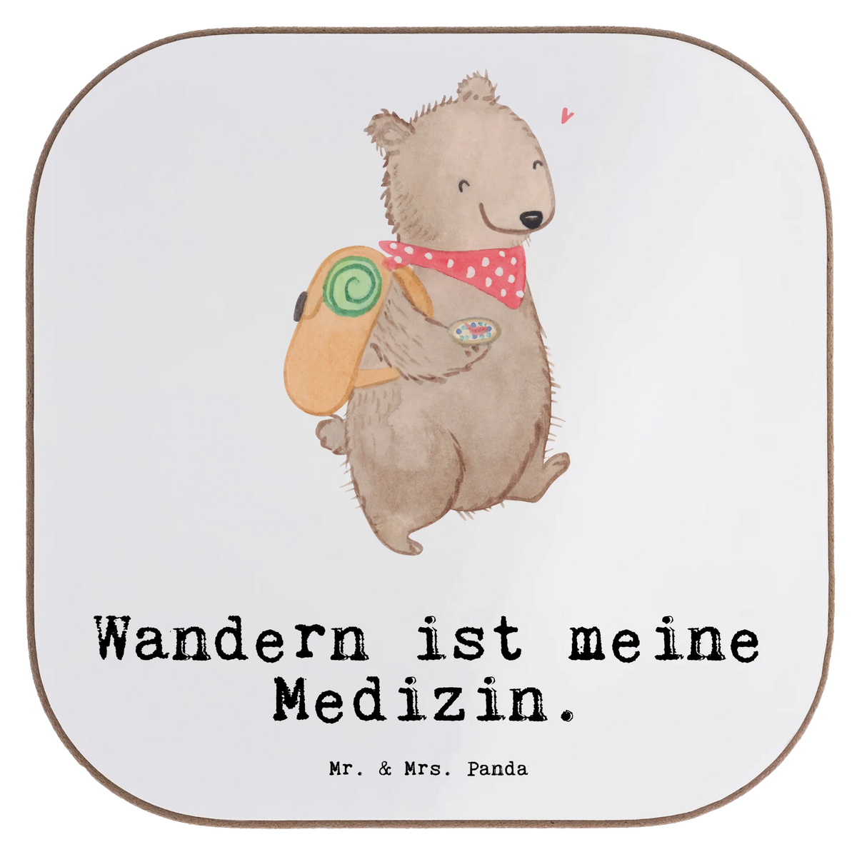 Untersetzer Bär Wandern