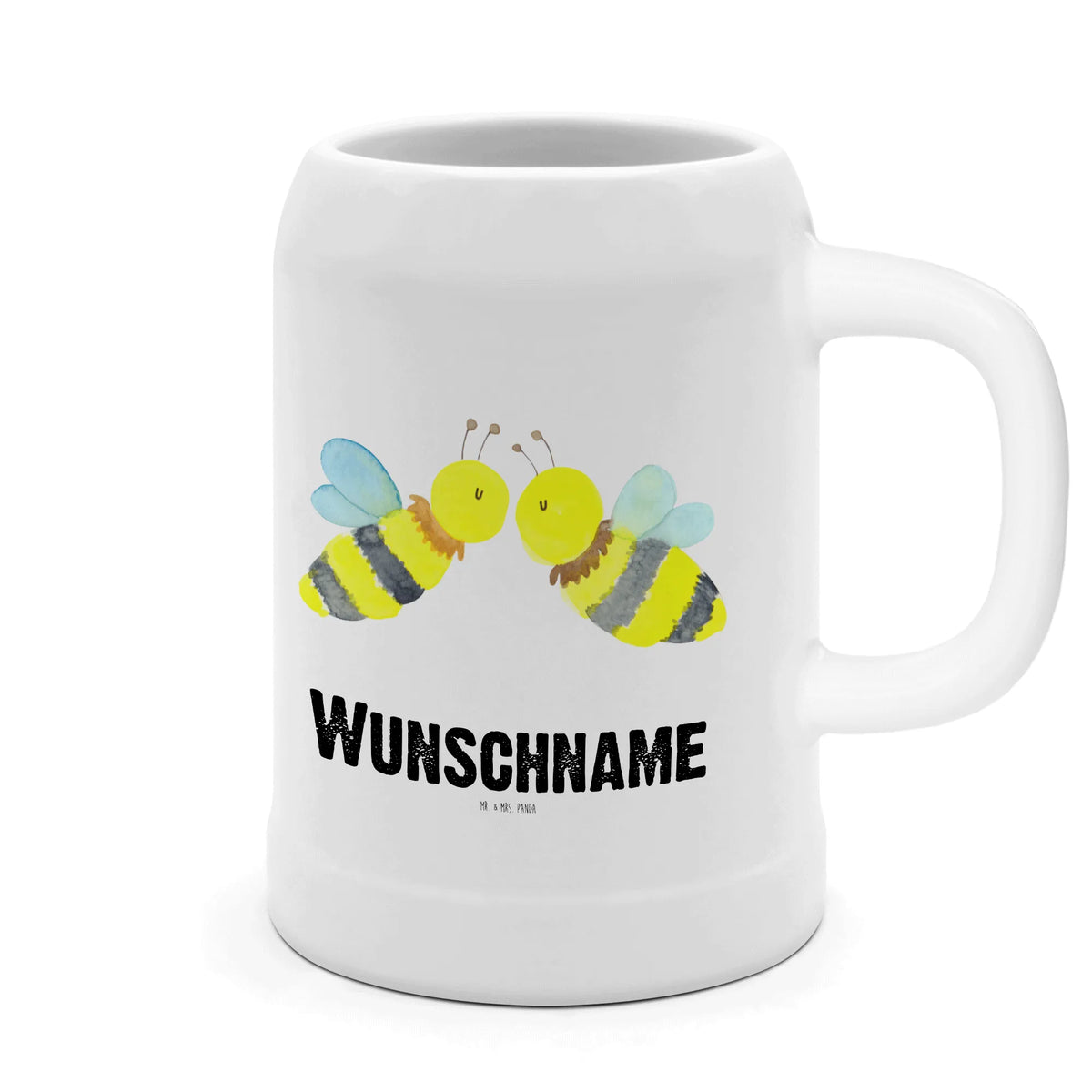 Personalised beer mug bee Love Bee, wasp, bumblebee