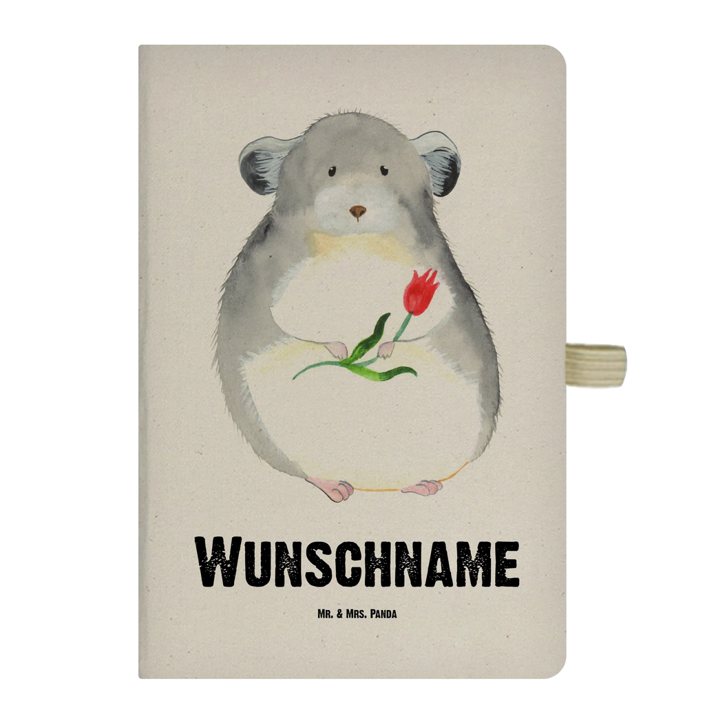 Personalised notebook chinchilla flower small animals, cute, funny, cute animal motives, hand drawn, small world, funny sayings, good mood, happy, gifts, gift ideas, special gifts, animal lover, card, chinchillas, depression, happiness, chinchilla, grief, office life, being sad, office, heartache, chaos