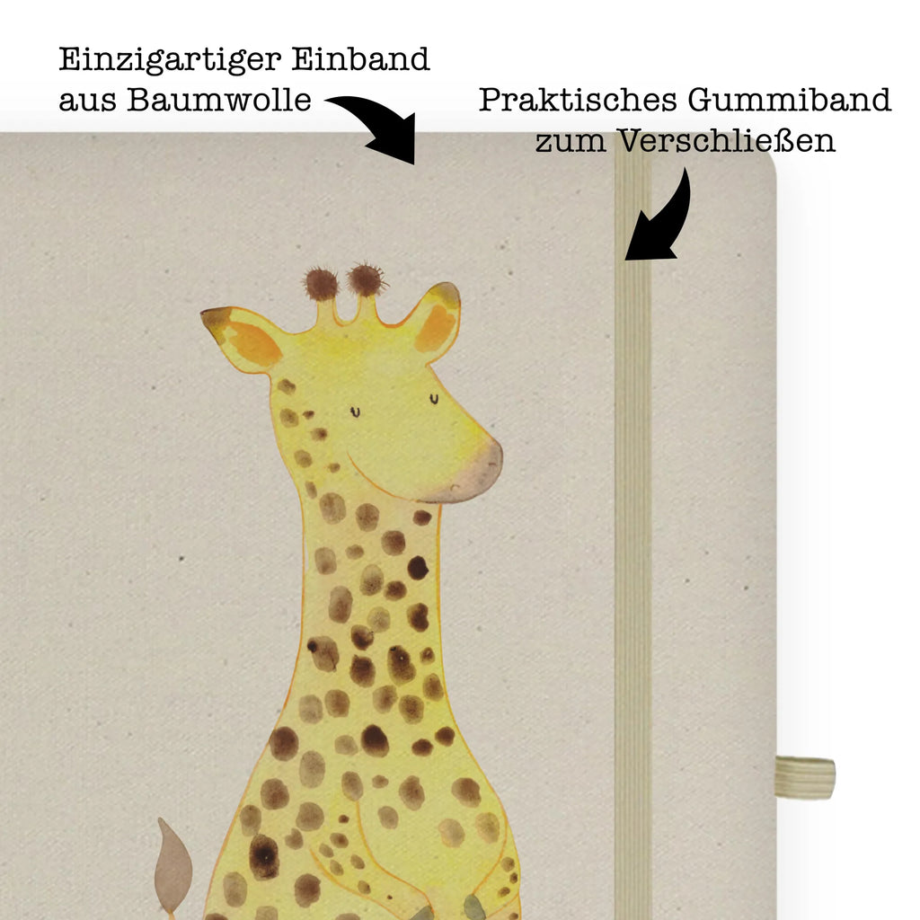 Personalised notebook giraffe Satisfied Africa, Giraffe, Adventure, Happiness