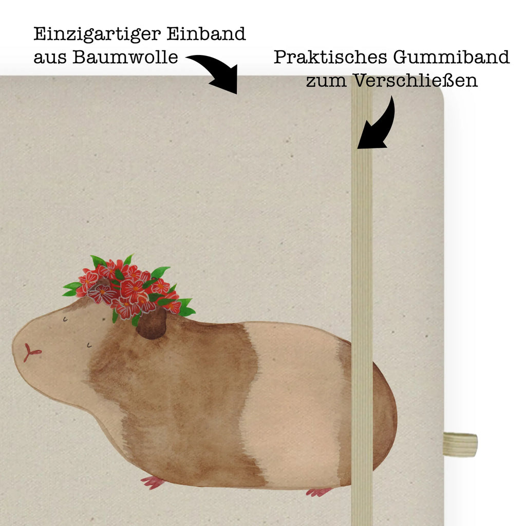 Personalised notebook Guinea pig wisdom small animals, cute, funny, cute animal motives, hand drawn, small world, funny sayings, good mood, happy, gifts, gift ideas, special gifts, animal lover, card, wonder, motivation, flower child, wisdom, reality, guinea pig, wonderland, saying, meerie, Meeries